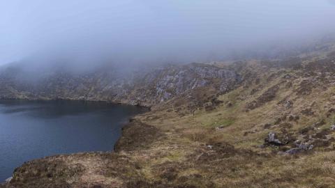 Lough Doon - panorama