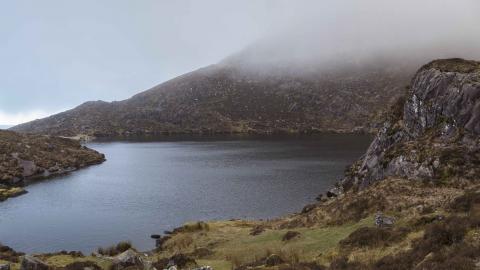 Lough Doon - panorama