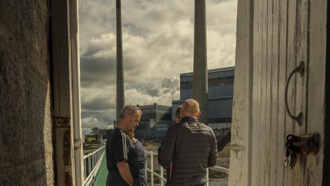 Tarbert Lighthouse walkway 