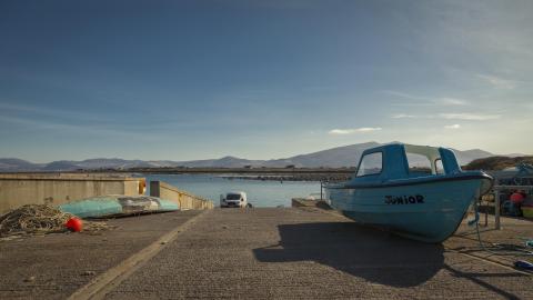 Fahamore Harbour Boat park 