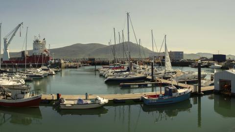 Fenit pier boat docks