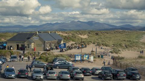 Inch beach car park 