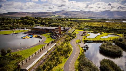 Tralee Wetlands Centre Drone Shot 