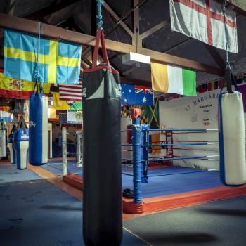 St. Margarets Boxing Club interior 